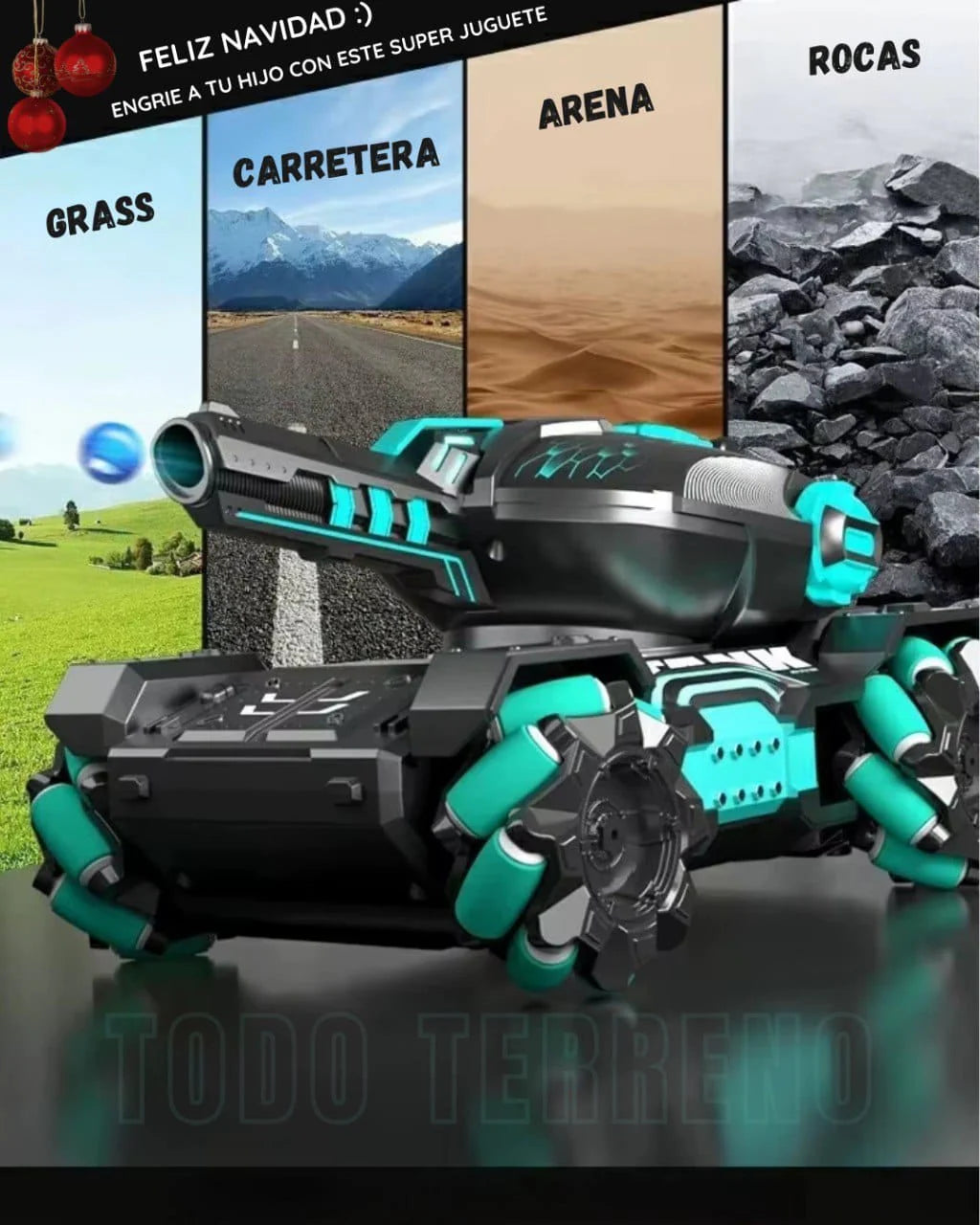 TANQUE PREMIUM 360° CON INTELIGENCIA ARTIFICIAL⚡